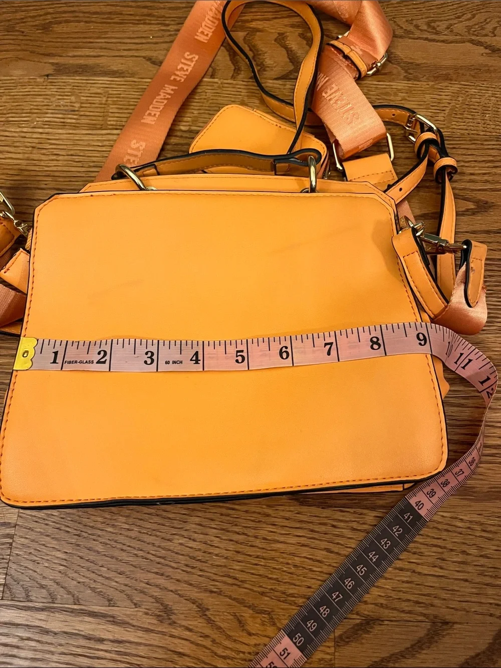 Steve Madden Bevelyn / Evelyn Crossbody Bag Set Orange